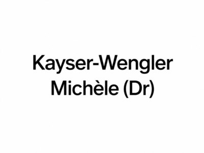 Kayser-Wengler Michèle (Dr)