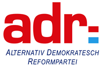 Logo ADR - Alternativ Demokratesch Reformpartei