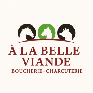 Logo Boucherie Halal "A la Belle Viande"