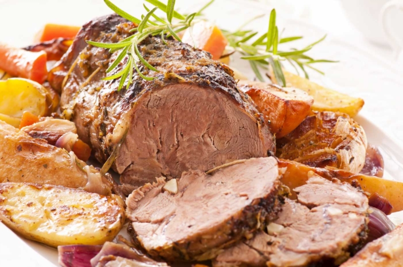 Chef's recipe: leg of lamb