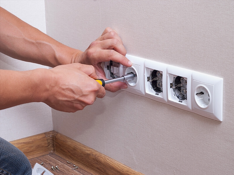 travaux d'électricité