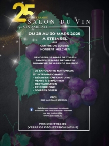 25ème Salon du Vin à Steinsel