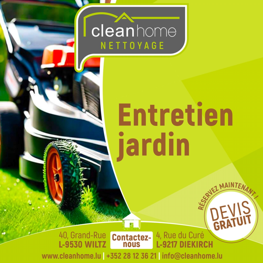 Un extérieur propre et agréable!