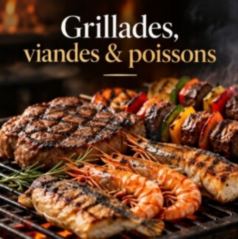 Grillades, viandes & poissons