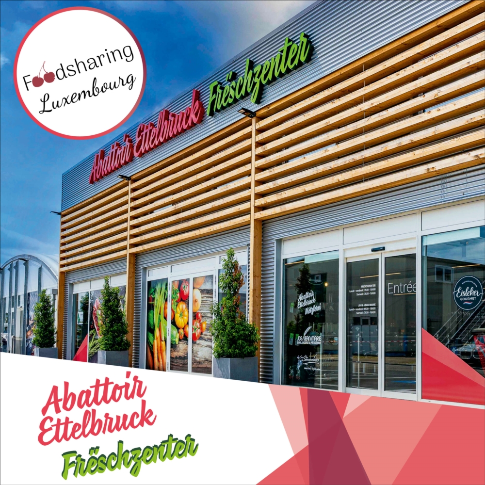 Le Frëschzenter s'associe à FOODSHARING LUXEMBOURG