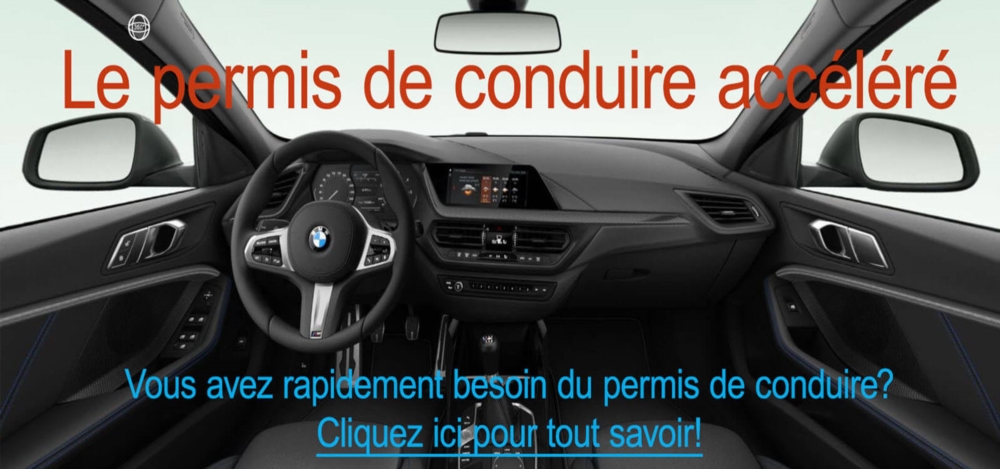 Permis de voiture accéléré