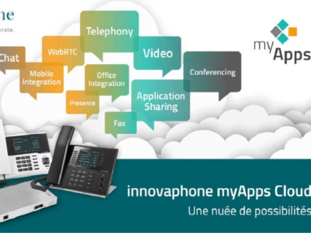 Innovaphone myApps Cloud, une nuée de possibilités.