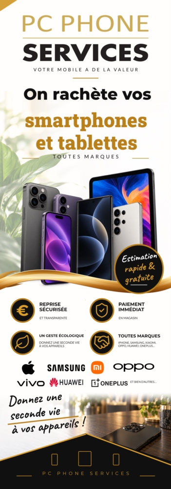 Nous rachetons vos appareils pour leur donner une seconde vi