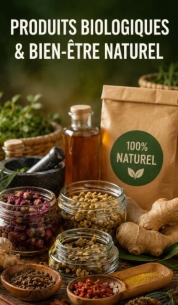 Produits biologiques & bien-être naturel