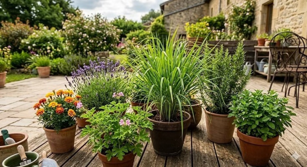 Moustiques sur la terrasse : bougies citronelles inutiles