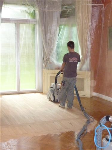 Rénovation de parquet