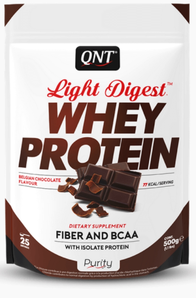 LIGHT DIGEST Whey Protein - Belgian Chocolate - 500 g