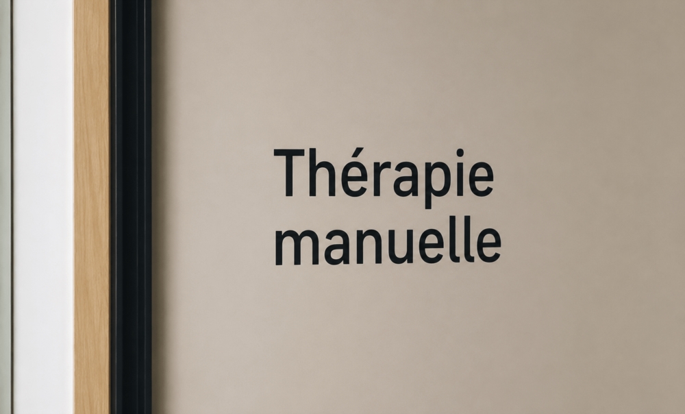Thérapie manuelle