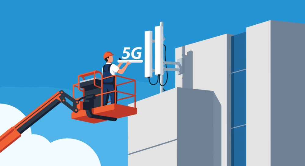 Installation d’antennes 5G et Internet