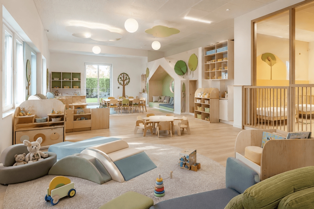 Aménagement et équipement de crèches