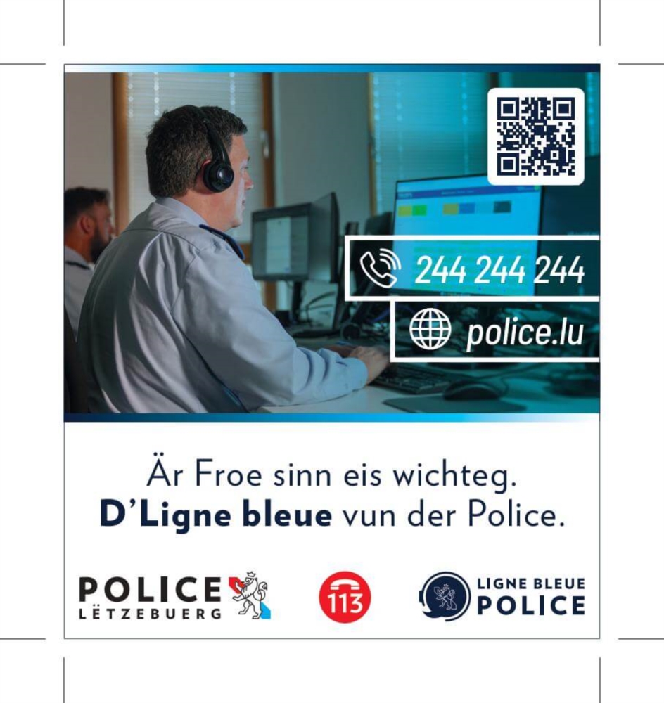 Ligne bleue (demande non urgente)