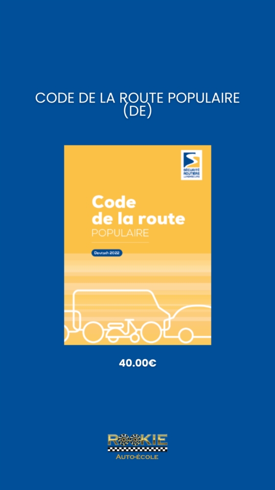 CODE DE LA ROUTE POPULAIRE (DE)