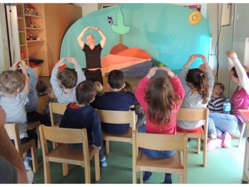 Le théâtre s'invite à la crèche Cannelle & Caramel