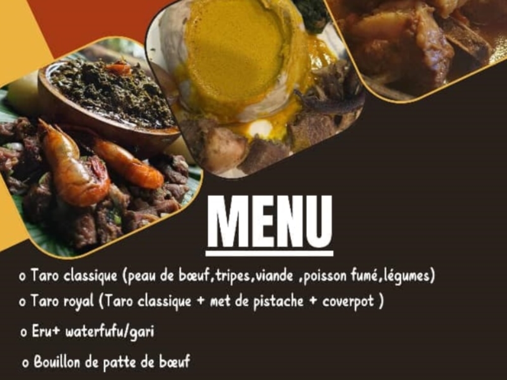 Menu du jour