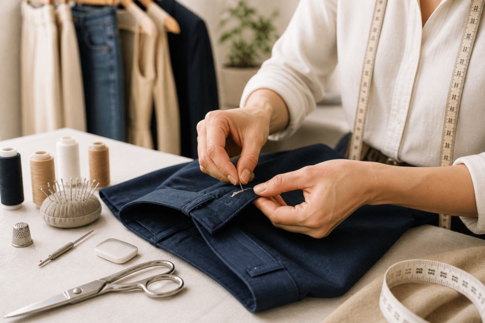 Retouches et ajustements sur mesure