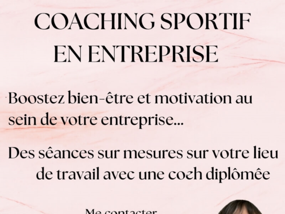 Coaching sportif en entreprise