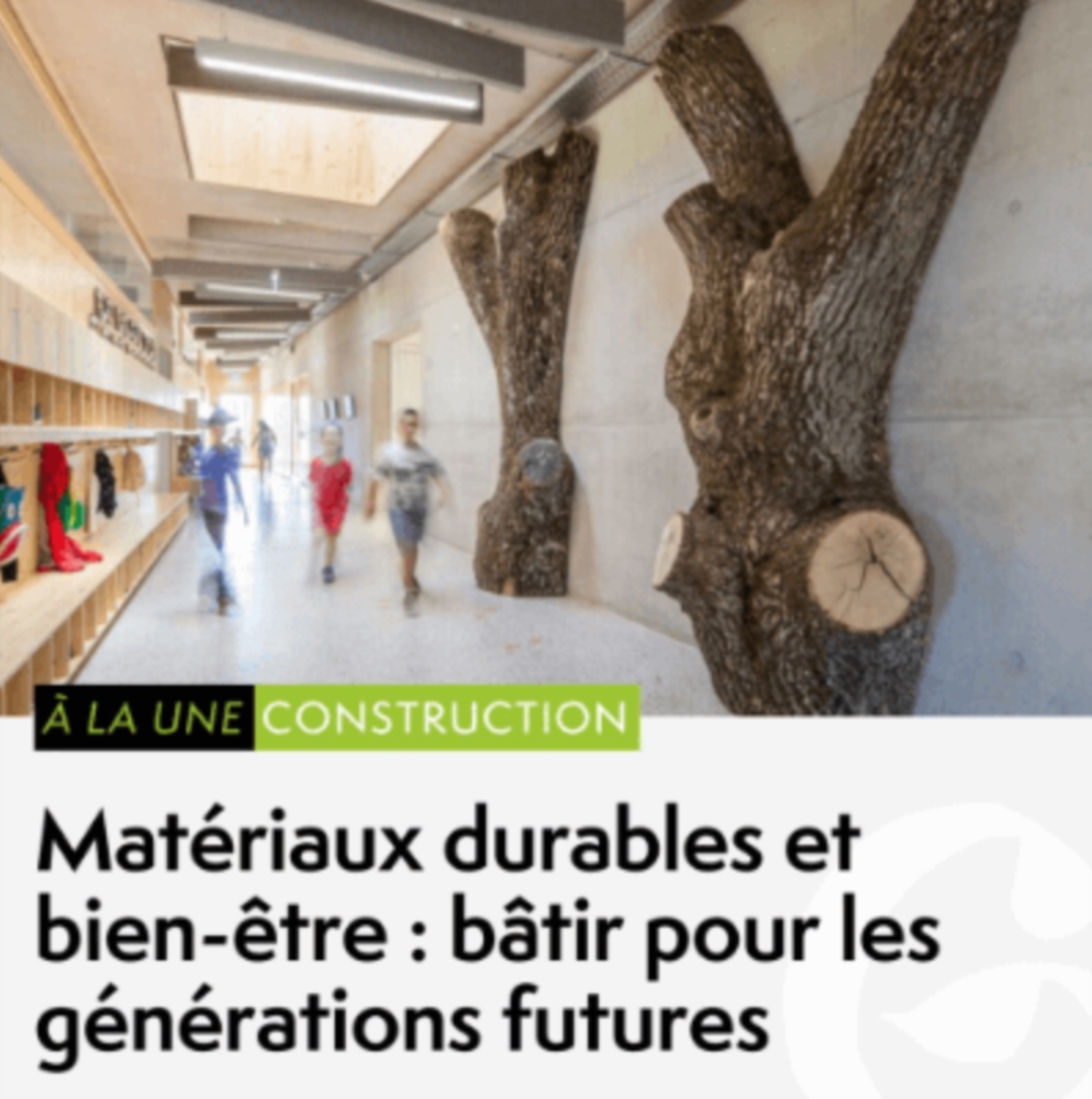 Coeba dans le magazine Infogreen