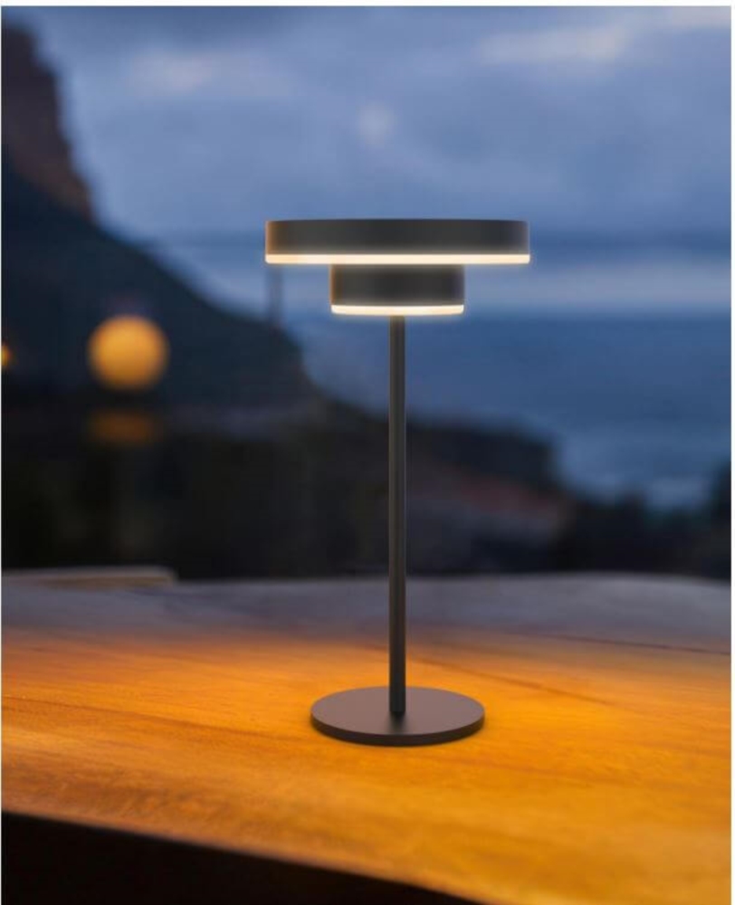 Lampe de table solaire