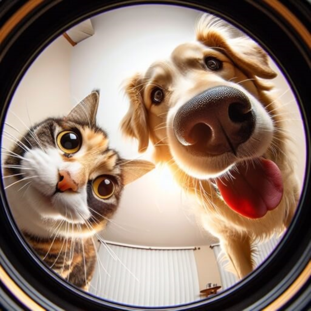 Séance photo de Noël à La Maison du Chien et du Chat