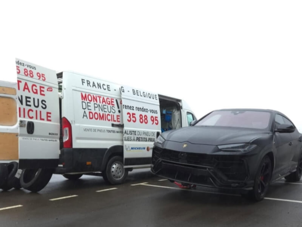 Montage de pneus à domicile