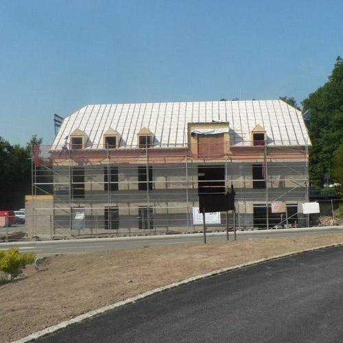 Chantier Fuussekaul : nouvelle toiture