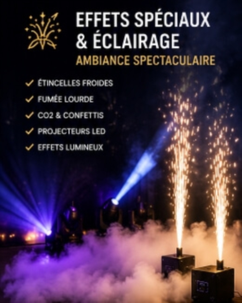 Effets Spéciaux & Éclairage Événementiel