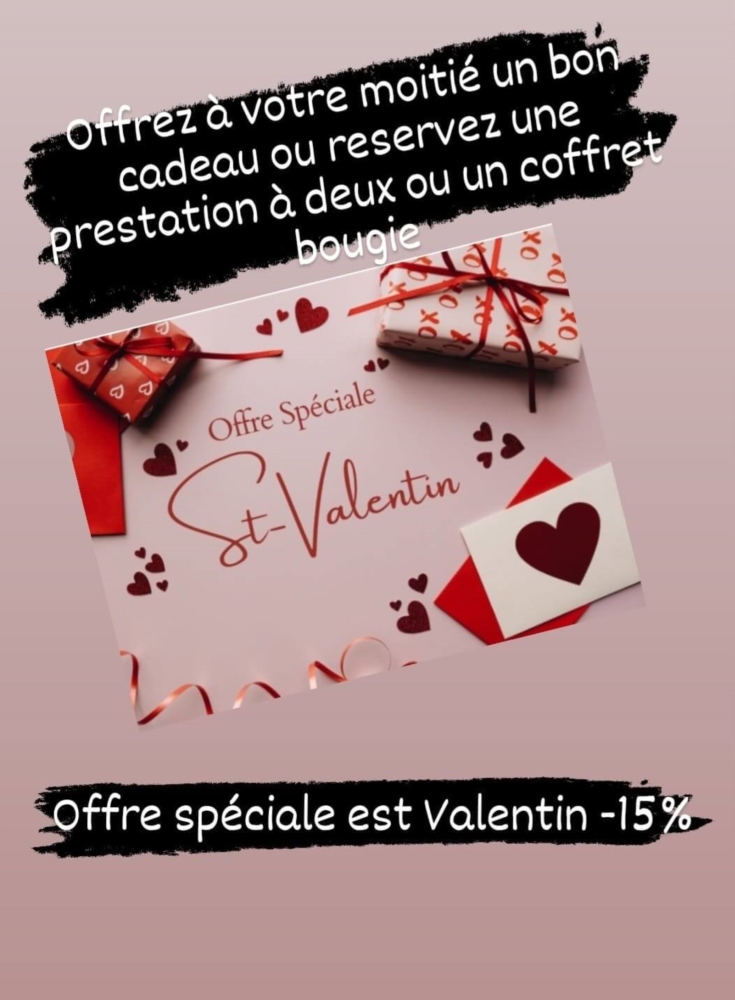  Offre spéciale Saint-Valentin