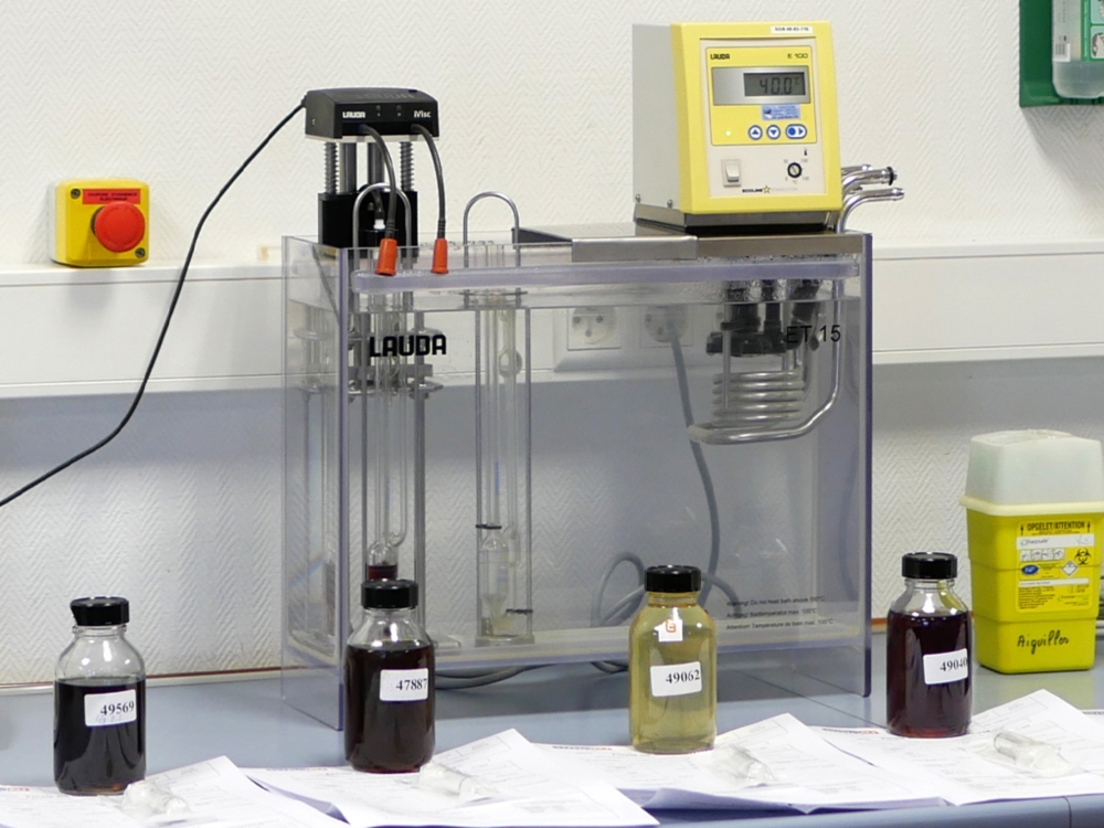 Analyses d’huiles hydrauliques