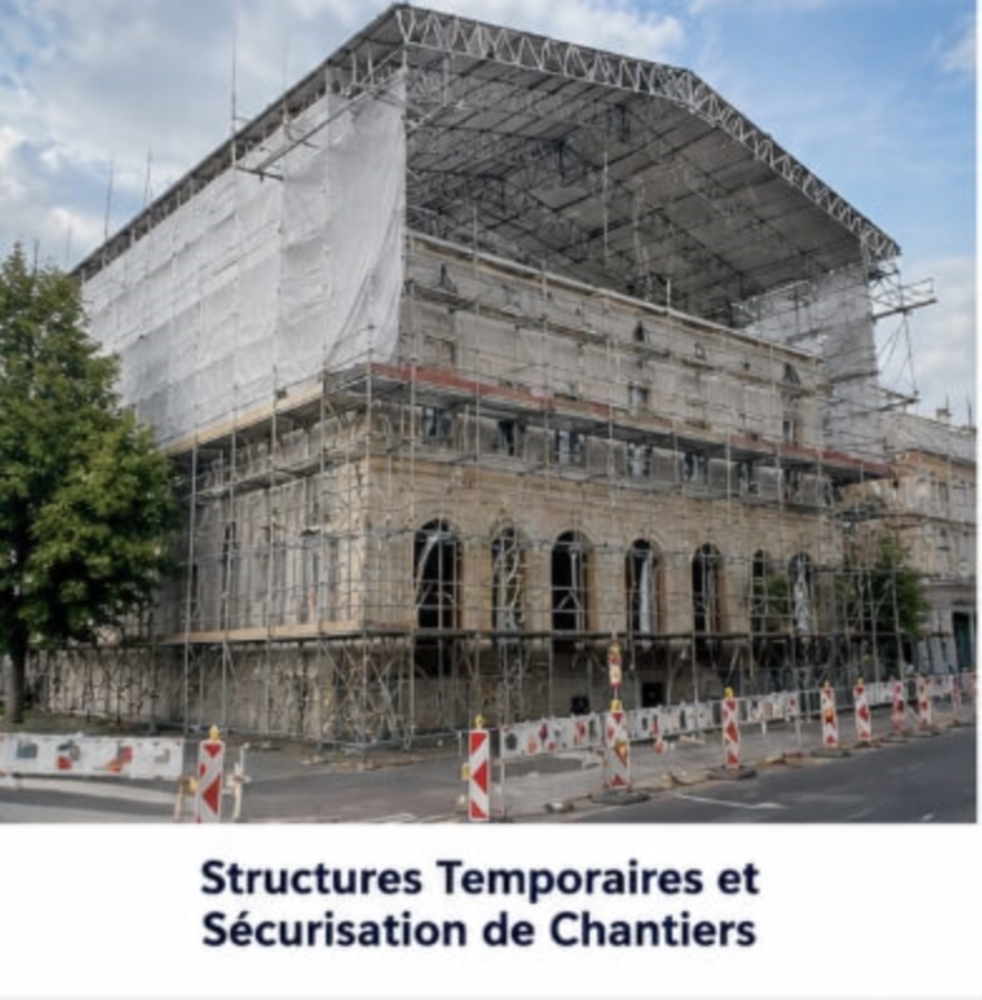 Structures Temporaires et Sécurisation de Chantiers