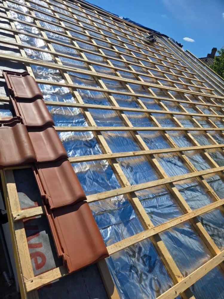 Installation de toitures neuves