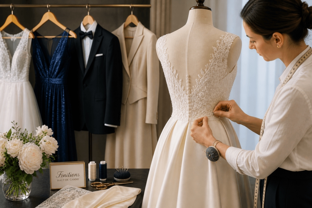 Retouches de vêtements de cérémonie