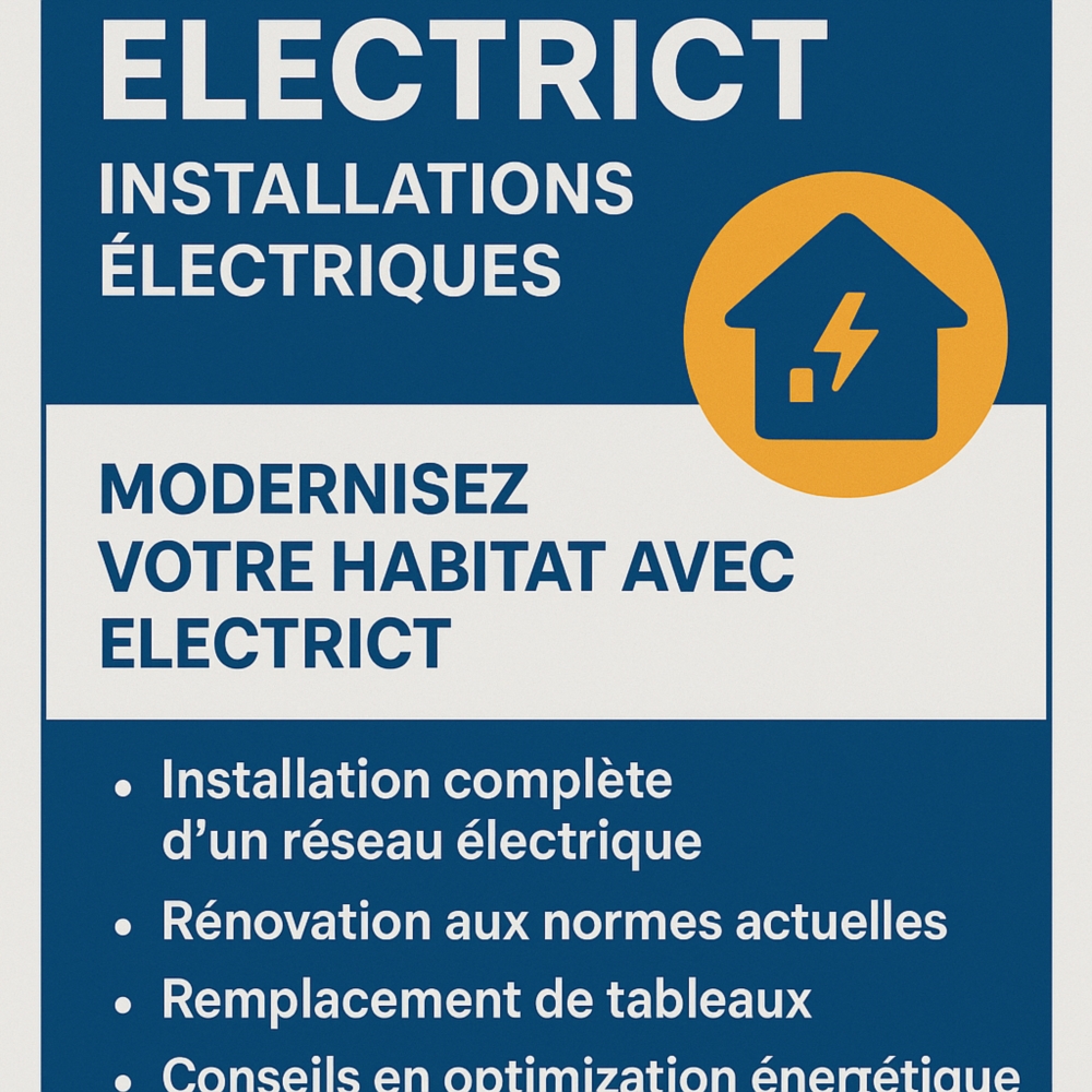 Installations électriques : modernisez votre habitat