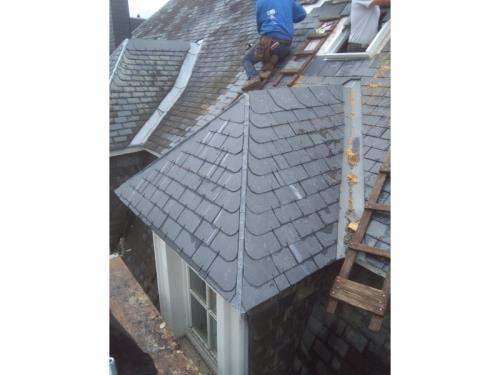 Couverture en ardoise naturelle