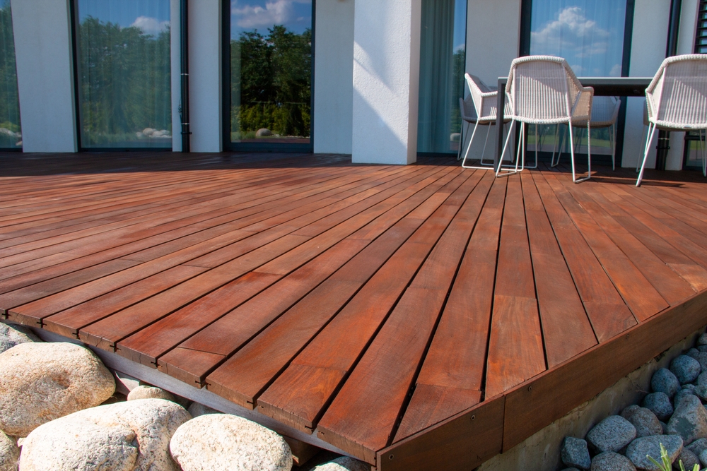 Planning, sale and installation of wooden terraces