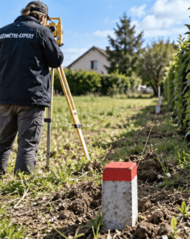 Le bornage de terrain