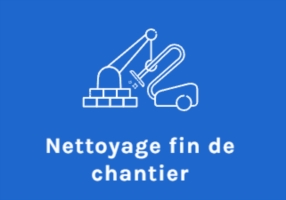 Nettoyage fin de chantier