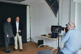 Un studio photo mobile directement en entreprise