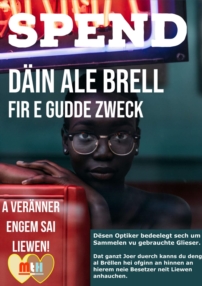 Une 2eme vie pour vos anciennes lunettes !!