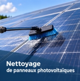 Nettoyage de panneaux photovoltaïques