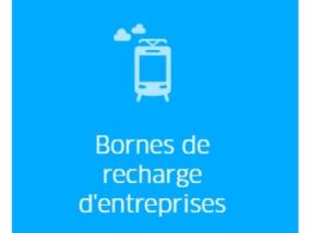 Bornes de recharge d'entreprises