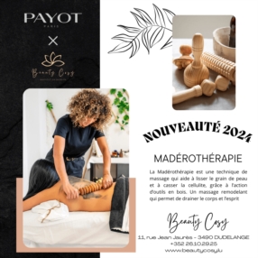 Massage Madérothérapie by PAYOT