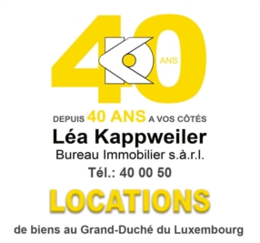 Des locations immobilières de qualité au cœur du Luxembourg