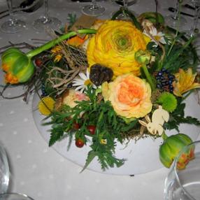 Suggestion pour la décoration d'une table
