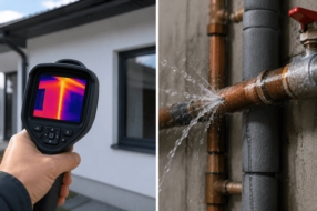 Détection de fuites et ponts thermiques