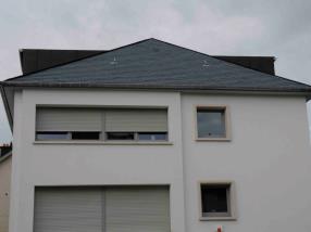 Création de lucarne sur toiture ardoise